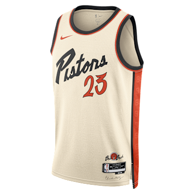 Jaden Ivey Detroit Pistons 2024/25 City Edition Men's Nike